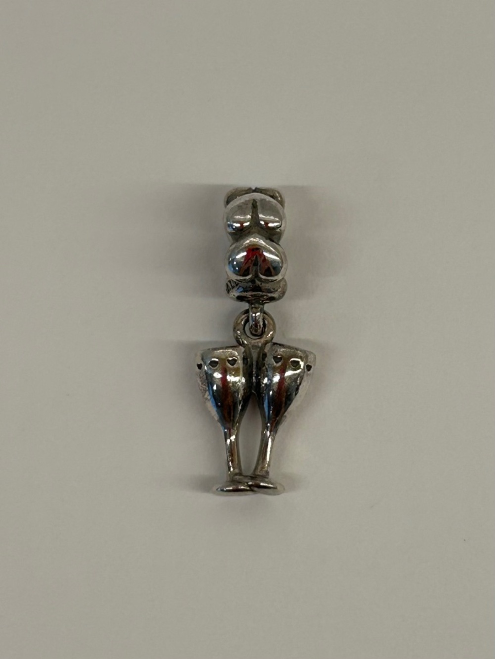 Authentic Retired Sterling Silver Pandora Cheers Charm #791150
